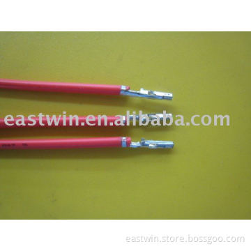 red cable connetor